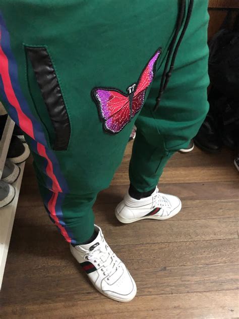 new gucci jogging pants|Gucci joggers snake.